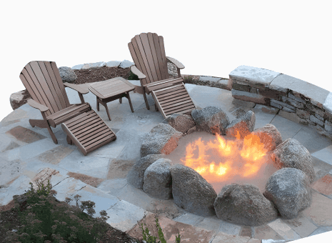 Patio and Fire Pit Design
