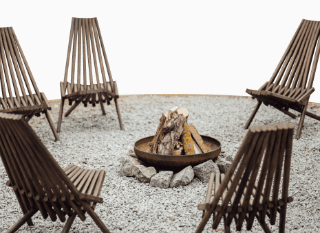 Fire Pit With Seating Area