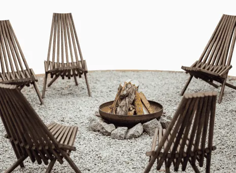 Fire Pit With Seating Area