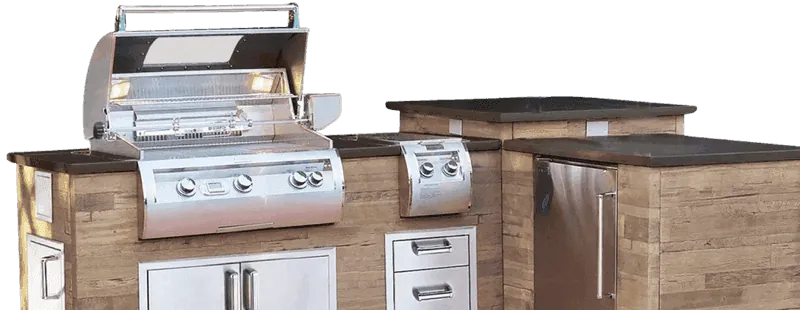 Outdoor kitchen design and installation